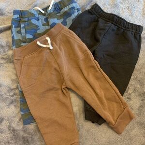Joe Fresh Kids' Camouflage, Black, and Brown Joggers
